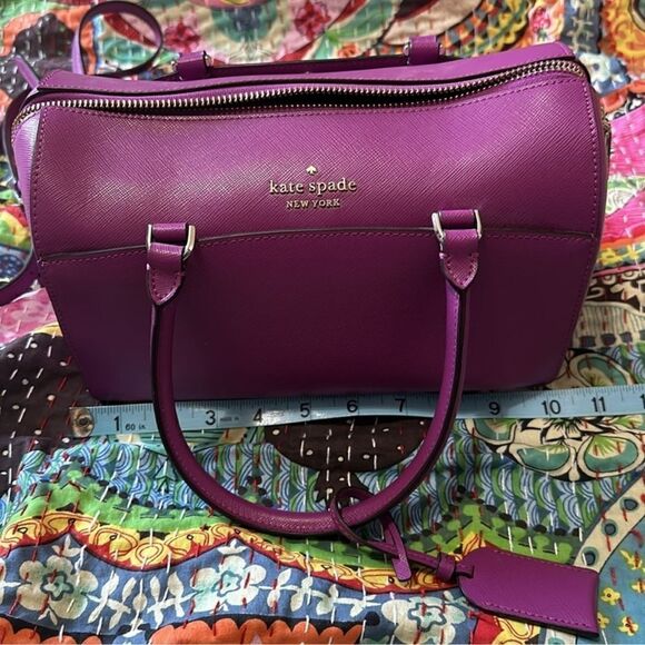 Kate Spade New York Devyn Medium Duffle Satchel Shoulder Bag Tote 👛 Bajarose - Picture 15 of 16